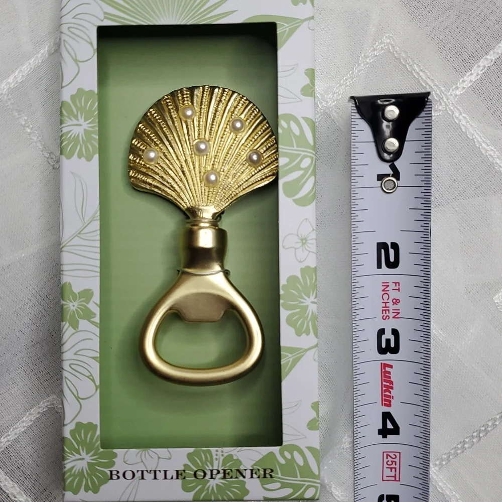 Gold Shell Bottle‎ Opener